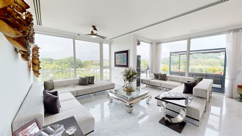 Turquoise Condominium For Sale at S$ 11,500,000 | PropertyGuru Singapore - Living Room