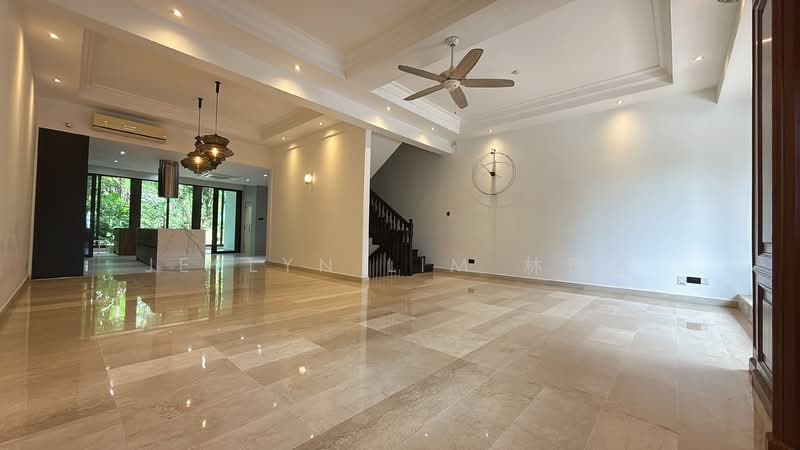 Beautiful 3 Storeys European Design Terrace House at Swiss 🇨🇭 View off Bukit Timah Terraced House For Sale at S$ 5,600,000 | PropertyGuru Singapore - Living Room
