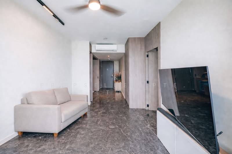 Avenue South Residence Condominium For Sale at S$ 1,100,000 | PropertyGuru Singapore - Living Room