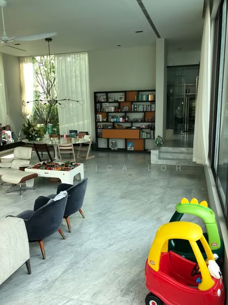 Kasara Detached House For Sale at S$ 21,000,000 | PropertyGuru Singapore - Living Room