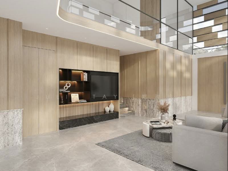 MOVE-IN READY! Brand New Semi-D in D19 Serangoon. Call 9839-8278 to view Semi-Detached House For Sale at S$ 9,300,000 | PropertyGuru Singapore - Living Room