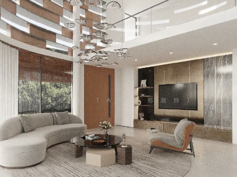 MOVE-IN READY! Brand New Semi-D in D19 Serangoon. Call 9839-8278 to view Semi-Detached House For Sale at S$ 9,300,000 | PropertyGuru Singapore - Living Room