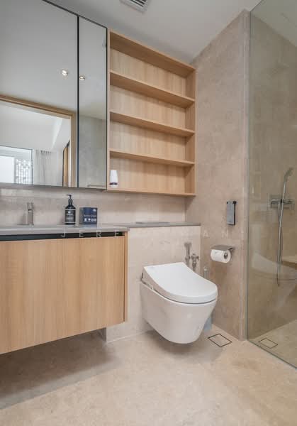 One Holland Village Residences, 5 Holland Village Way, 1 Bedroom, 484 sqft, Condominium For Rent, by Jeremy Tan, 500084075 - Bathroom - PropertyGuru.com.sg