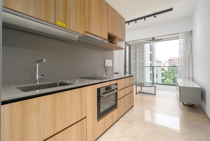 One Holland Village Residences, 5 Holland Village Way, 1 Bedroom, 484 sqft, Condominium For Rent, by Jeremy Tan, 500084075 - Kitchen - PropertyGuru.com.sg