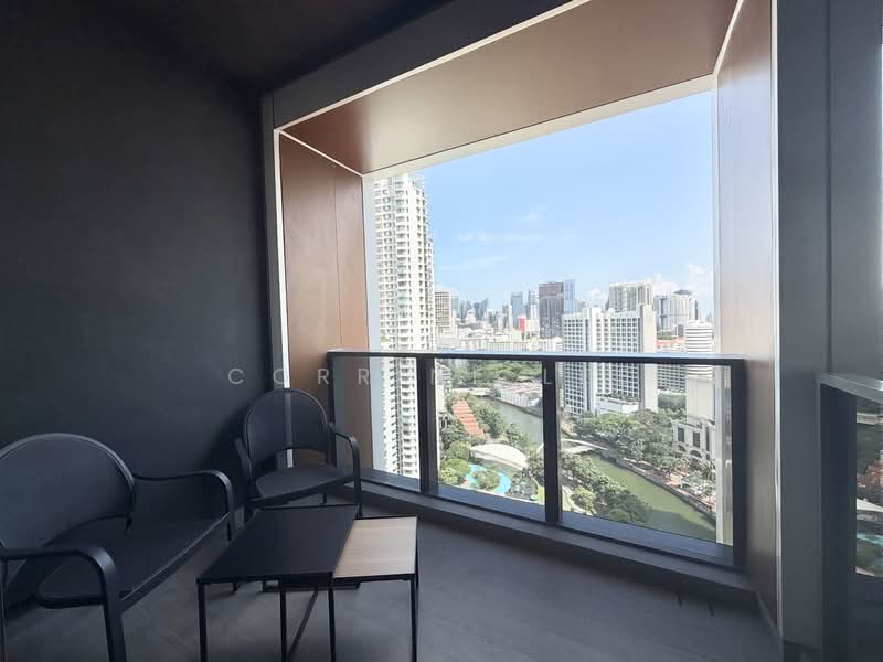 Riviere, 3 Jiak Kim Street, 1 Bedroom, 560 sqft, Condominium For Rent, by Corrine Lee, 500084102 - Balcony - PropertyGuru.com.sg