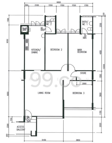 287 Yishun Avenue 6, 287 Yishun Avenue 6, 3 Bedrooms, 1,119 sqft, HDB Flat For Sale, by Wan Wei Lin, 500084129 - PropertyGuru.com.sg