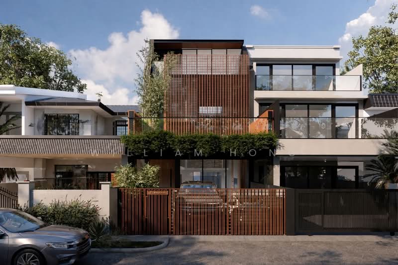 7m Frontage Brand New Terrace with lift in Farleigh Ave, Serangoon Gardens Terraced House For Sale at S$ 7,388,000 | PropertyGuru Singapore - Exterior