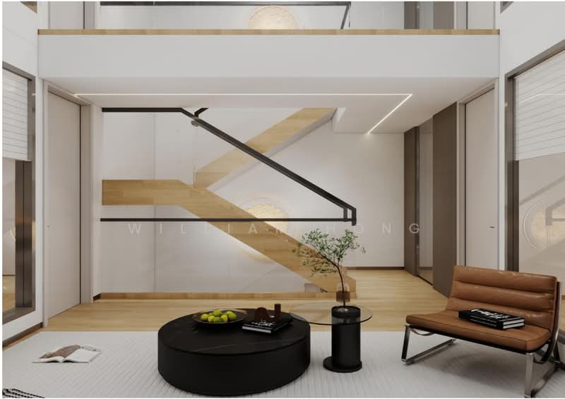 7m Frontage Brand New Terrace with lift in Farleigh Ave, Serangoon Gardens Terraced House For Sale at S$ 7,388,000 | PropertyGuru Singapore - Living Room