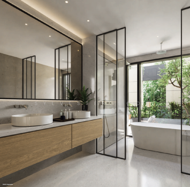 D15 Brand New Bungalow Exclusive Living Near MRT Detached House For Sale at S$ 10,800,000 | PropertyGuru Singapore - Bathroom