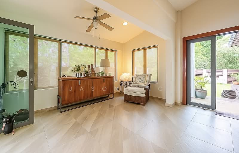 One Lynwood Cluster House For Sale at S$ 5,200,000 | PropertyGuru Singapore - Living Room