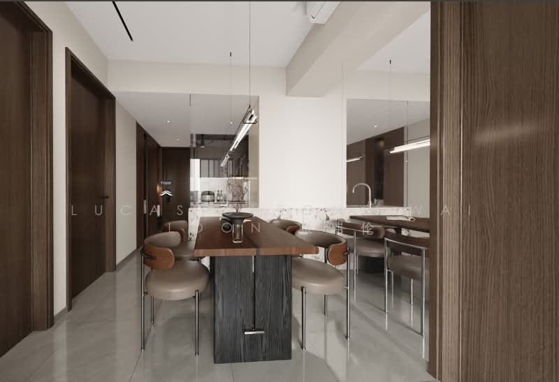 Tembusu Grand, 94 Jalan Tembusu, 2 Bedrooms, 667 sqft, Condominium For Sale, by Lucas Cheong Wai Loon 张玮伦, 500084210 - Dining Room - PropertyGuru.com.sg