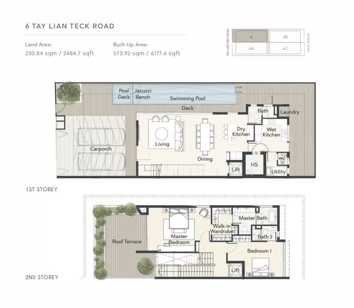 Brand New Freehold 3.5 Storey Semi Detached with Private Lift and Pool along Tay Lian Teck Road Semi-Detached House For Sale at S$ 8,780,000 | PropertyGuru Singapore