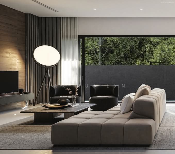 Brand New Freehold 3.5 Storey Semi Detached with Private Lift and Pool along Tay Lian Teck Road Semi-Detached House For Sale at S$ 8,780,000 | PropertyGuru Singapore - Living Room