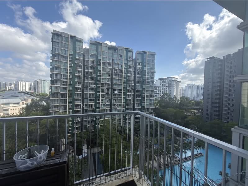 Park Green Condominium For Sale at S$ 1,699,999 | PropertyGuru Singapore - Balcony