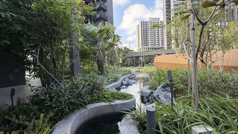 Lentor Modern, Lentor Central, 2 Bedrooms, 732 sqft, Condominium For Sale, by Ruth Lim, 500084275 - Garden - PropertyGuru.com.sg
