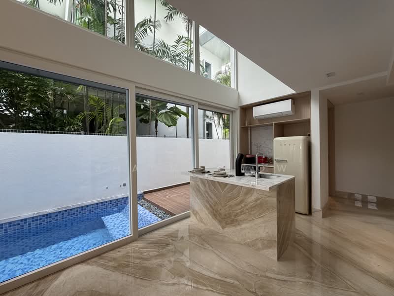 Brand New FREEHOLD Corner Terrace ❤️ Heart of Serangoon Garden, Brighton Crescent, 5 Bedrooms, 6,500 sqft, Terraced House For Sale, by Shauna Seow, 500084276 - Dry Kitchen - PropertyGuru.com.sg