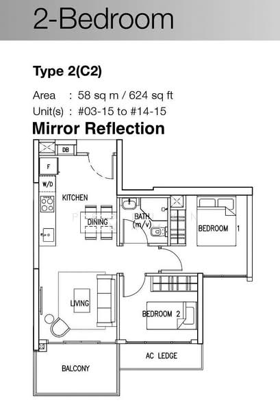 The Skywoods, 7 Dairy Farm Heights, 2 Bedrooms, 624 sqft, Condominium For Rent, by Pearlyn Nam, 500084309 - PropertyGuru.com.sg