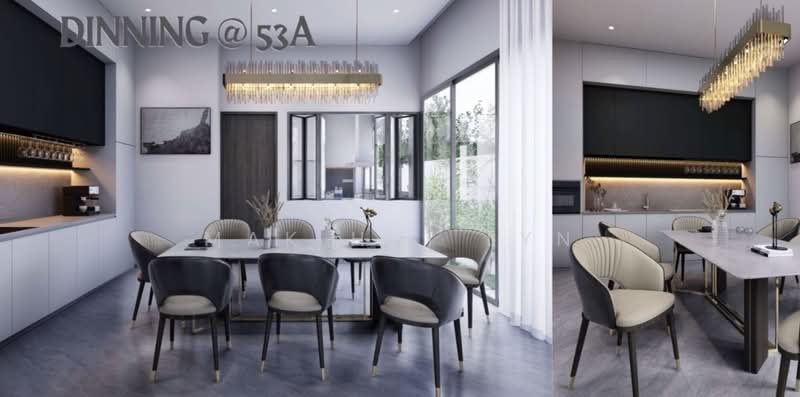 Brand New Freehold Semi Detached with Private Lift along Lor G Telok Kurau Semi-Detached House For Sale at S$ 8,500,000 | PropertyGuru Singapore - Dining Room