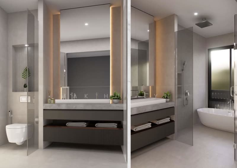 Brand New Freehold Semi Detached with Private Lift along Lor G Telok Kurau Semi-Detached House For Sale at S$ 8,500,000 | PropertyGuru Singapore - Bathroom