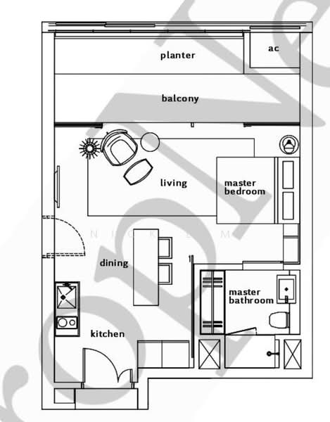 OUE Twin Peaks Condominium For Sale at S$ 1,300,000 | PropertyGuru Singapore