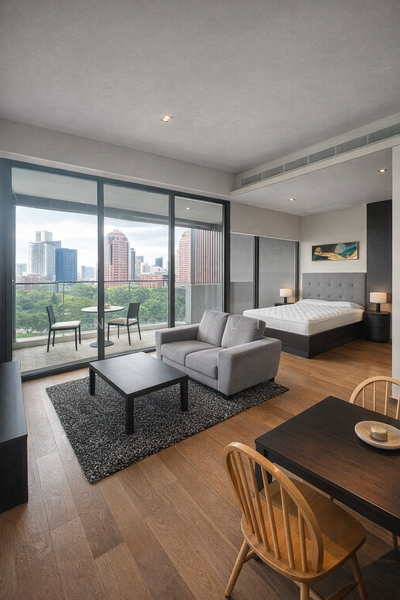 OUE Twin Peaks Condominium For Sale at S$ 1,300,000 | PropertyGuru Singapore - Living Room