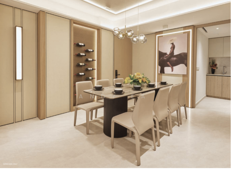 Coastal Cabana Executive Condominium For Sale at S$ 1,505,000 | PropertyGuru Singapore - Dining Room