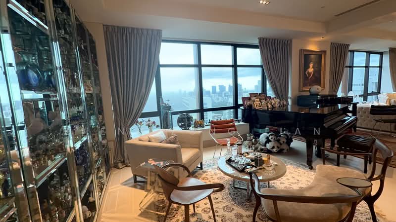 The Ritz-Carlton Residences Condominium For Sale at S$ 32,800,000 | PropertyGuru Singapore - Living Room