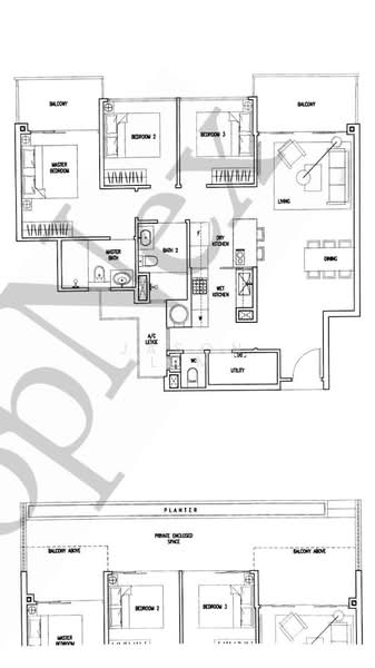 The Nautical, 95 Jalan Sendudok, 3 Bedrooms, 1,130 sqft, Condominium For Rent, by Jason Lim, 500084608 - PropertyGuru.com.sg