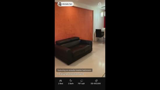 118 Ang Mo Kio Avenue 4 HDB Flat For Sale at S$ 450,000 | PropertyGuru Singapore