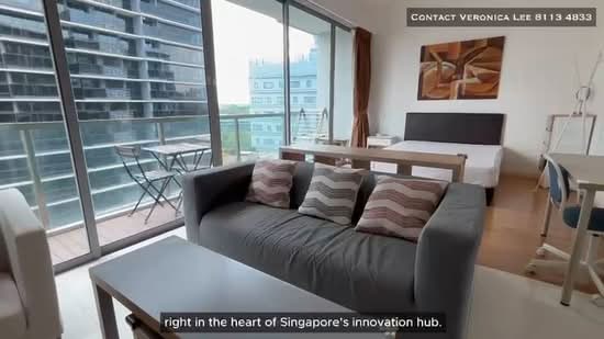 One-North Residences, 7 One-North Gateway, Studio, 592 sqft, Apartment For Rent, by Veronica Lee, 500084699 - PropertyGuru.com.sg
