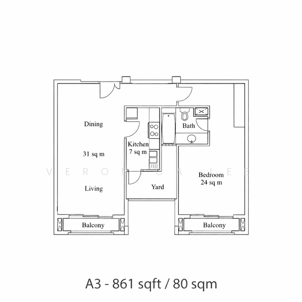 The Anchorage, 370 Alexandra Road, 1 Bedroom, 861 sqft, Condominium For Rent, by Veronica Lee, 500084706 - PropertyGuru.com.sg