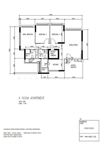For Sale 269C Punggol Field