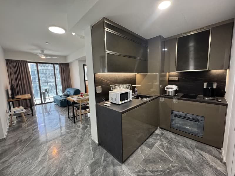 One Bernam, 1 Bernam Street, 2 Bedrooms, 732 sqft, Condominium For Rent, by Zane Soo 苏昱能, 500084806 - Kitchen - PropertyGuru.com.sg