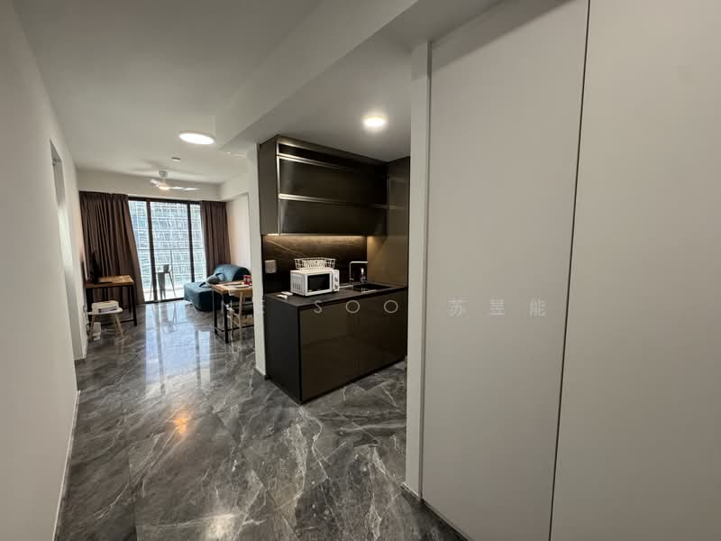 One Bernam, 1 Bernam Street, 2 Bedrooms, 732 sqft, Condominium For Rent, by Zane Soo 苏昱能, 500084806 - Living Room - PropertyGuru.com.sg