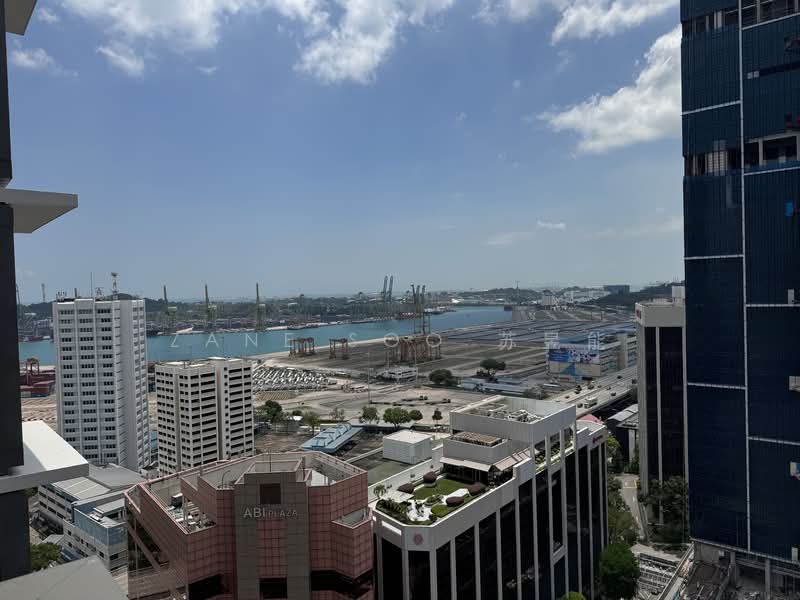 One Bernam, 1 Bernam Street, 2 Bedrooms, 732 sqft, Condominium For Rent, by Zane Soo 苏昱能, 500084806 - Sea View from Balcony - PropertyGuru.com.sg