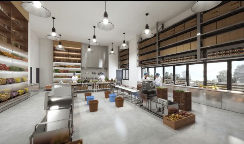 Food Vision @ Mandai, Mandai estate, 3,444 sqft, Factory / Workshop (B2) For Rent, by Max Foo, 500084823 - Kitchen - CommercialGuru.com.sg