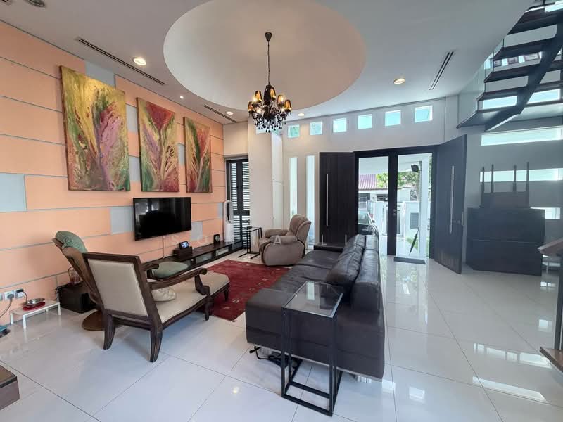Opera Estate Freehold 2.5 storeys Corner Terrace, Renovated. Corner Terrace For Sale at S$ 6,490,000 | PropertyGuru Singapore - Living Room