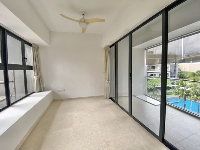 Uber 388 Condominium For Sale at S$ 2,700,000 | PropertyGuru Singapore - Family Room & Balcony