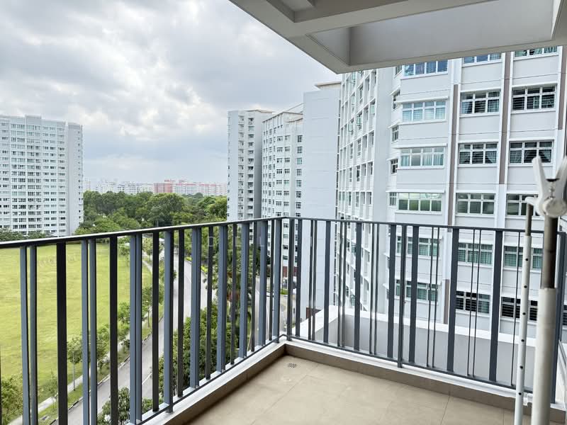 Riversails, 8 Upper Serangoon Crescent, 1 Bedroom, 506 sqft, Condominium For Rent, by Del Ho, 500084905 - Balcony - PropertyGuru.com.sg
