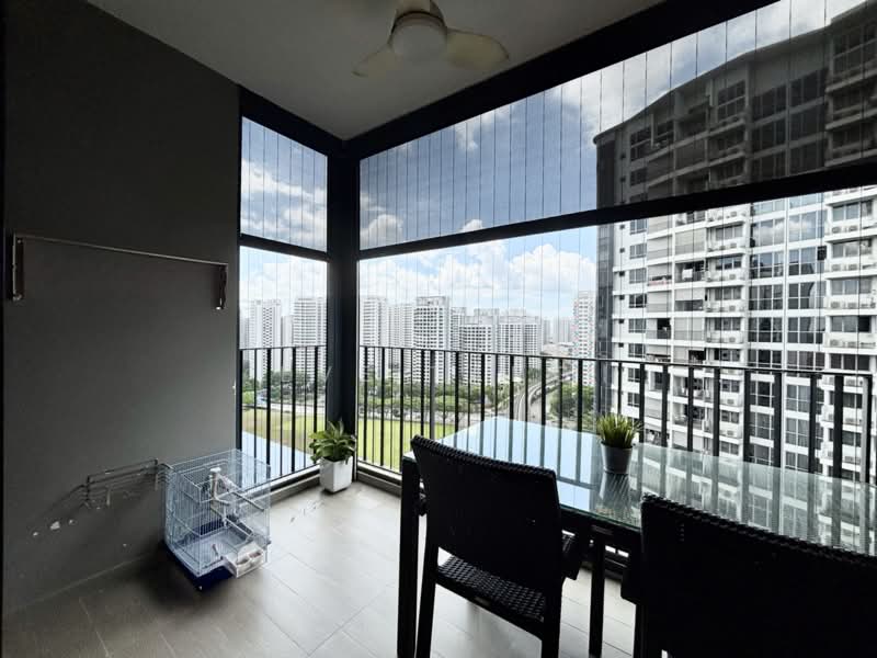 High Park Residences, 23 Fernvale Road, 3 Bedrooms, 893 sqft, Condominium For Sale, by Eve Tang, 500084977 - Balcony - PropertyGuru.com.sg