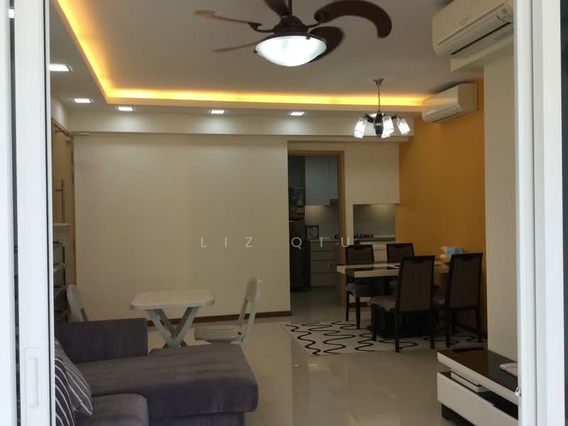 The Tampines Trilliant, 33 Tampines Central 7, 3 Bedrooms, 1,130 sqft, Executive Condominium For Rent, by Liz Qiu, 500085028 - Living Room - PropertyGuru.com.sg