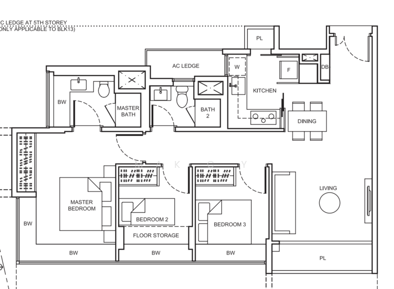 Coco Palms, 21 Pasir Ris Grove, 3 Bedrooms, 904 sqft, Condominium For Rent, by Mak G Y, 500085040 - PropertyGuru.com.sg