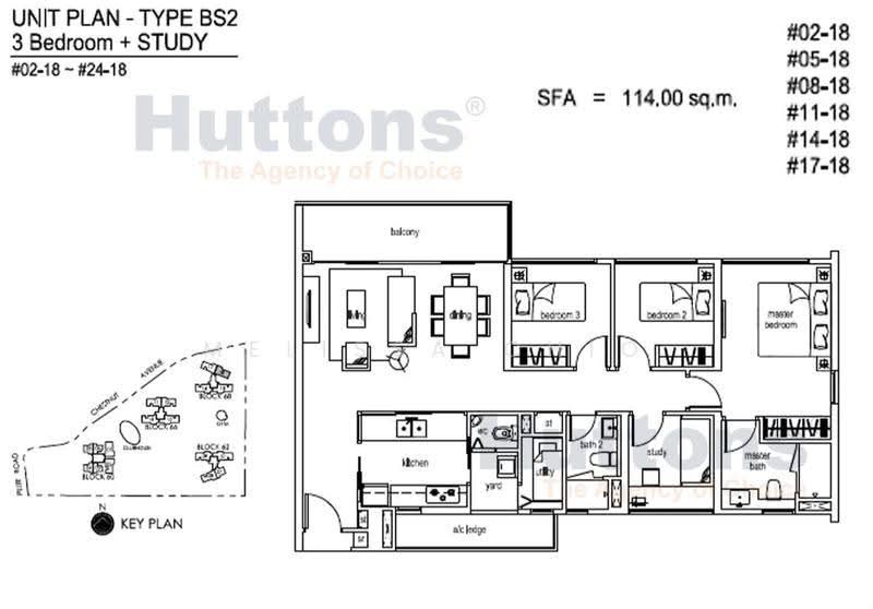 Tree House, 60 Chestnut Avenue, Dairy Farm / Bukit Panjang / Choa Chu Kang, 3 Bedrooms, 1,227 sqft, Condominium For Sale, by Melissa Chio, 500085193 - PropertyGuru.com.sg