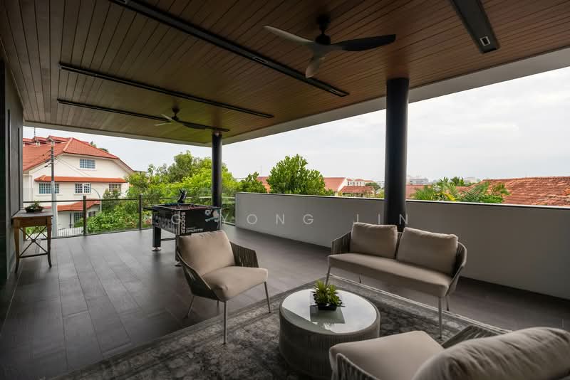 ⭐ 1 MIL UNDER VALUATION! FREEHOLD DESIGNER BUNGALOW Detached House For Sale at S$ 12,488,000 | PropertyGuru Singapore - Balcony