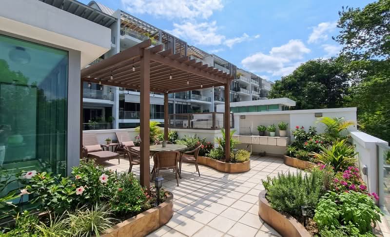 Verdure @ Holland Park Cluster House For Sale at S$ 4,800,000 | PropertyGuru Singapore - Roof Terrace (illustration)