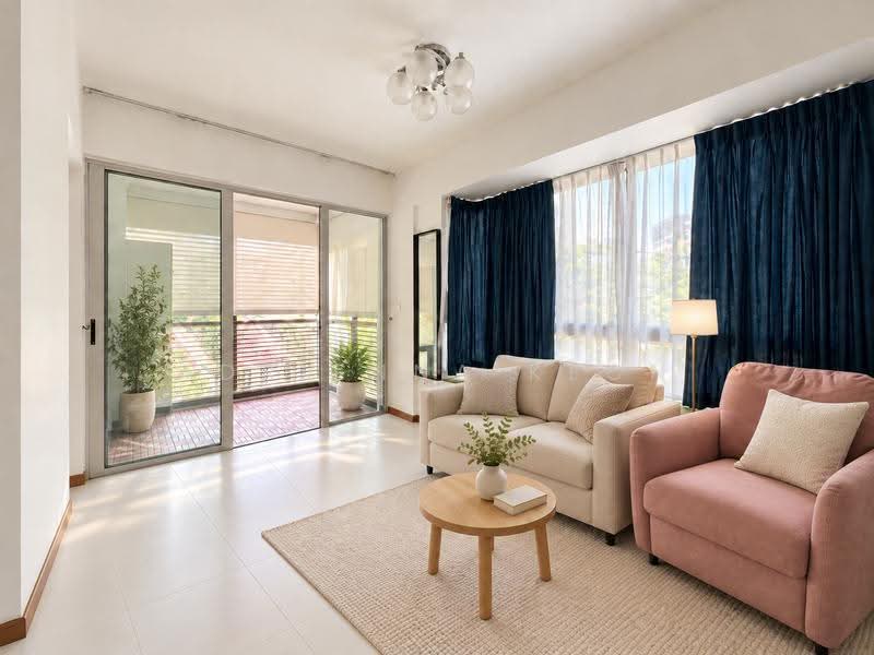 Parc Sophia, 10 Adis Road, Orchard / River Valley, 1 Bedroom, 624 sqft, Apartment For Sale, by Adrienna Keon, 500085250 - Living Room - PropertyGuru.com.sg