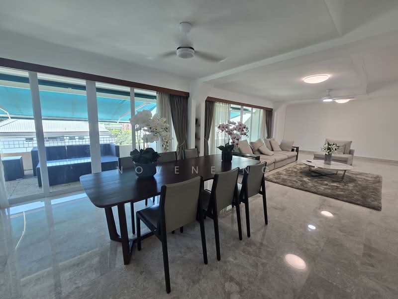 Pepys Hill Condo, 19 Pepys Road, 4 Bedrooms, 3,200 sqft, Condominium For Rent, by Novene Ng, 500085279 - Living Room - PropertyGuru.com.sg