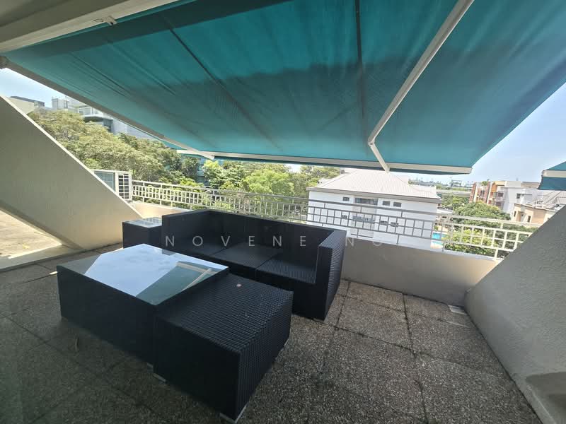 Pepys Hill Condo, 19 Pepys Road, 4 Bedrooms, 3,200 sqft, Condominium For Rent, by Novene Ng, 500085279 - Balcony - PropertyGuru.com.sg