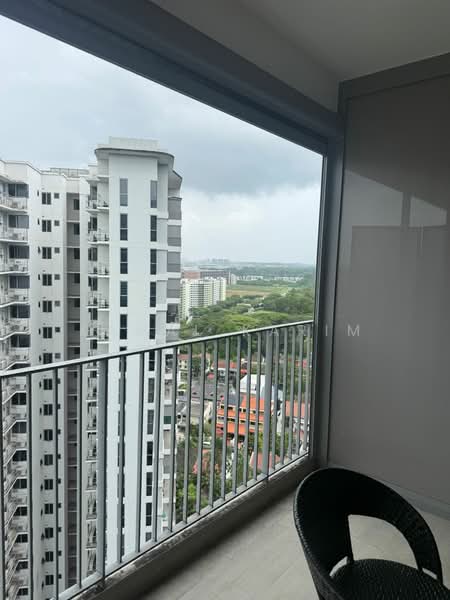 High Park Residences, 21 Fernvale Road, Studio, 376 sqft, Condominium For Rent, by Kamal Karim, 500085292 - Balcony - PropertyGuru.com.sg