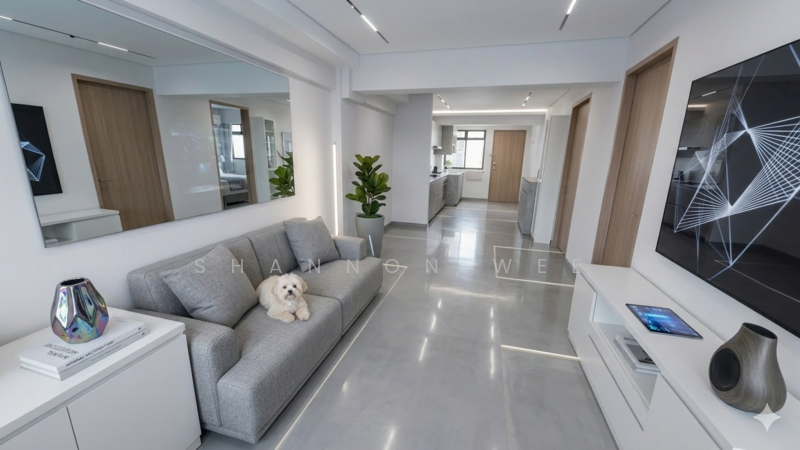 205 Toa Payoh North HDB Flat For Sale at S$ 428,888 | PropertyGuru Singapore - Living Room